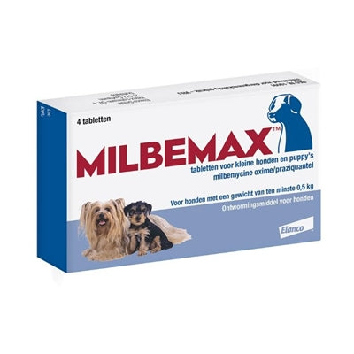 Tablet milbemax cucciolo worming cucciolo cognone