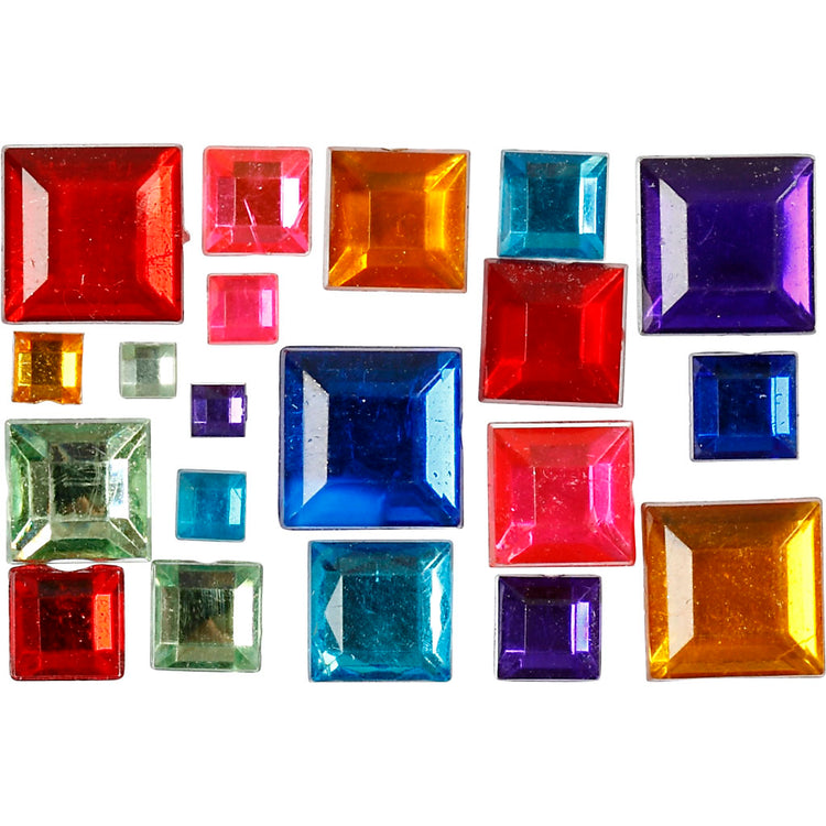 Creative Company Strasstones, Dim 4-10 mm, 1300 Piece 1 Box