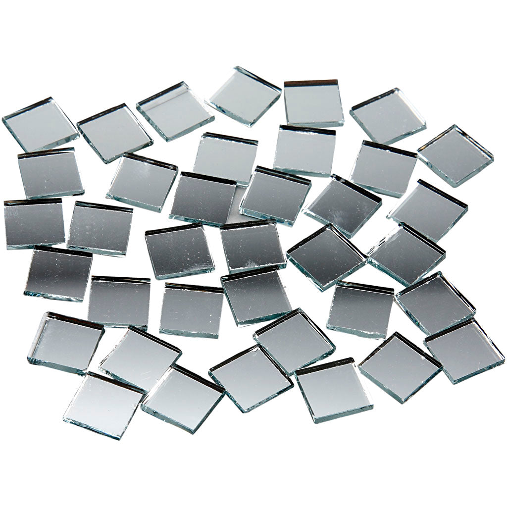 Creative Company Spiegel Mosaic Tiles, Dim 10x10 mm, spessore 2 mm, 500 pezzo 1 scatola