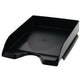 Vassoio per lettere cepro orizzontale in polistirolo 351x69x260mm nero