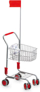 Carrello per la spesa con sedile e bandiera per bambole