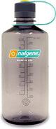 Nalgene - botella de boca estrecha - botella para beber - botella de agua - a prueba de fugas - 500ml - libre de bpa - sustentar - berenjena