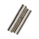 Mack 1076872 - imanes de disco de neodimio 10mm*2mm (n35) - plata 50uds | 4 piezas