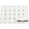 Creativ company Lumini a LED, h: 35 mm, d 38 mm, bianco, 24 pezzi 1 scatola
