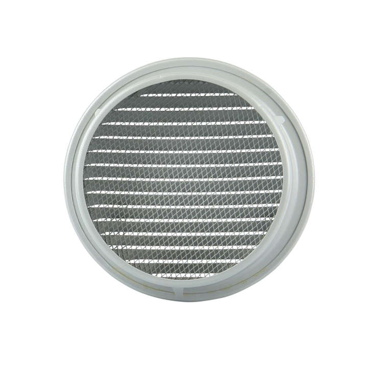 Renson 1078694 - instalación rejilla mural 435r dia 190 mm ral 9006 | 4 piezas