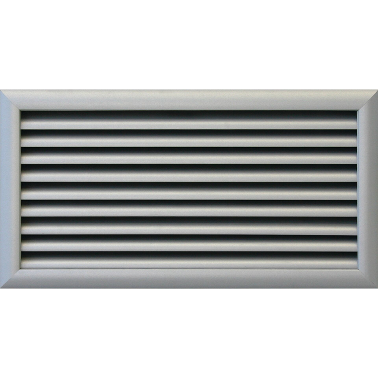 Renson 1078695 - rejilla para puerta cortafuegos. 464 2 400x200 mm gris | 2 piezas