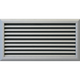 Renson 1078695 - rejilla para puerta cortafuegos. 464 2 400x200 mm gris | 2 piezas