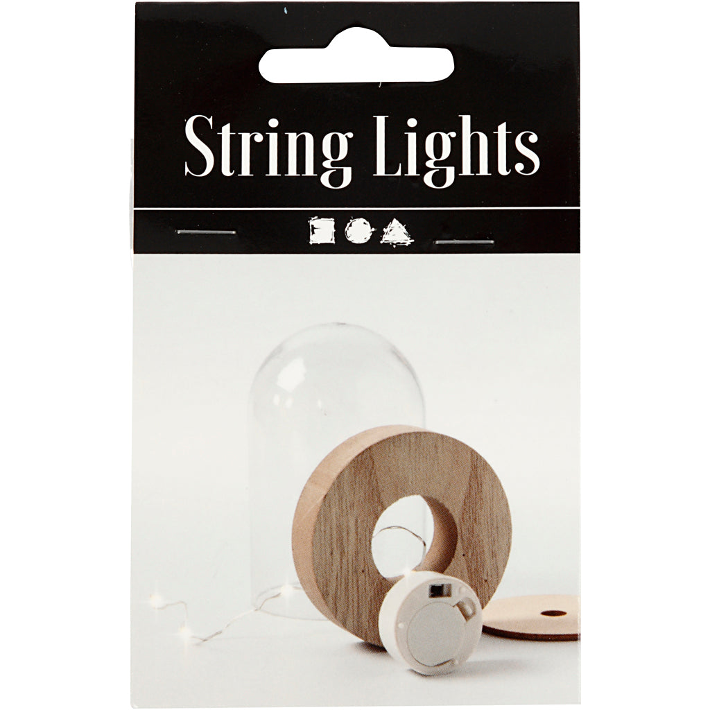 Catena luminosa a LED Creativ Company, L: 27 cm, argento, 1 pezzo