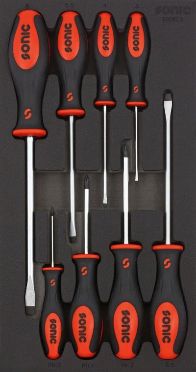 Juego de destornilladores Sonic Tool ph+planos de 8 piezas. sfs 1 3