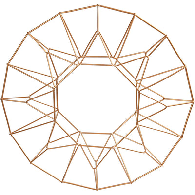 Creativ company bola colgante, aro, d 28 cm, bronce, 1 pieza