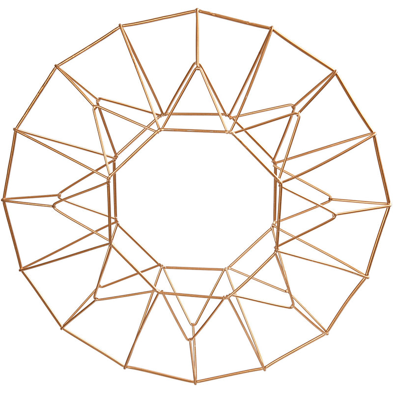 Palla da appendere Creativ Company, anello, d 28 cm, bronzo, 1 pezzo