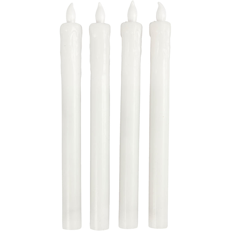 Candele LED Creative Company, h: 24,5 cm, d 20 mm, 4 pezzi 1 scatola