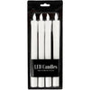 Candele LED Creative Company, h: 24,5 cm, d 20 mm, 4 pezzi 1 scatola