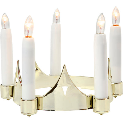 Creativ company lucia corona, h: 14 cm, d 15-19 cm, 1 pezzo