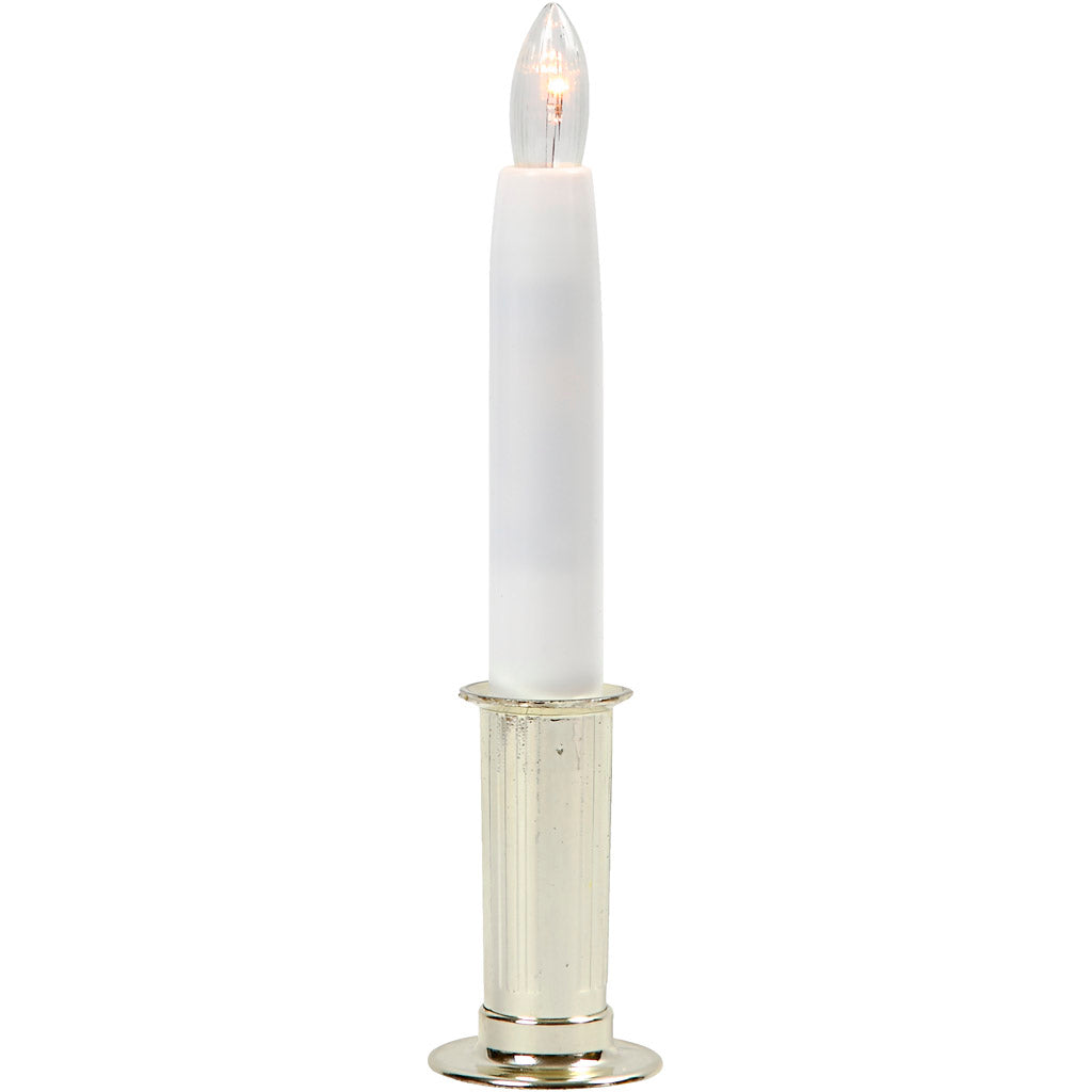 Candela lucia dell'azienda creativa, h: 18 cm, d 2 cm, 1 pezzo