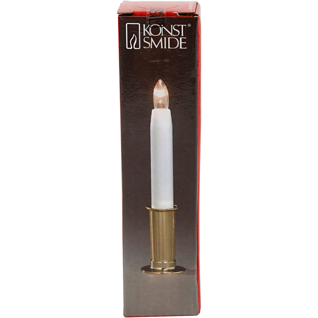 Creativ company lucia candle, h: 18 cm, d 2 cm, 1 piece
