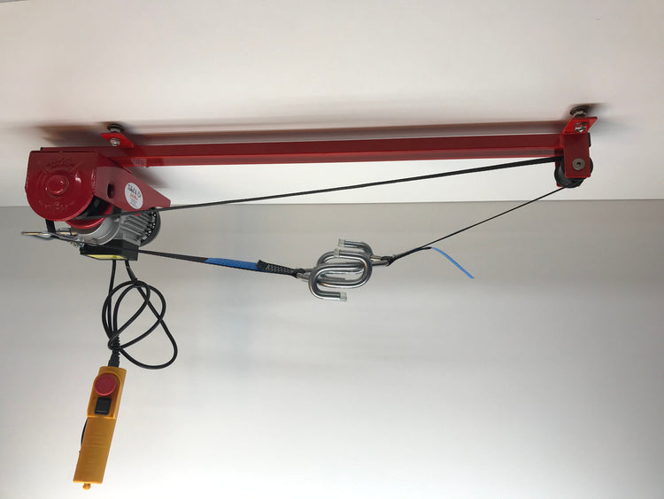 Takel co elevador para bicicletas rojo con neumático negro 125 kg