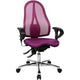 Sedia da ufficio girevole Topstat Sitness 15 viola