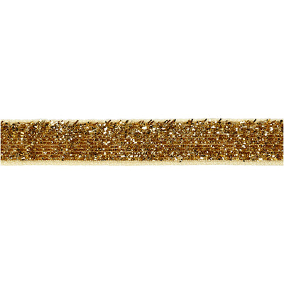 Nastro Vivi gade, l: 10 mm, oro, 5 m 1 rotolo