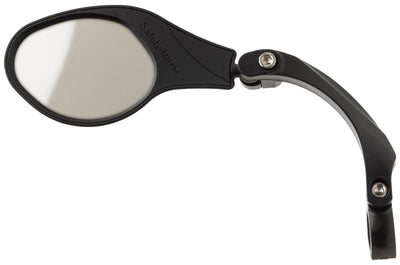 Specchio Cordo de luxe sinistro regolabile 22,2 mm nero