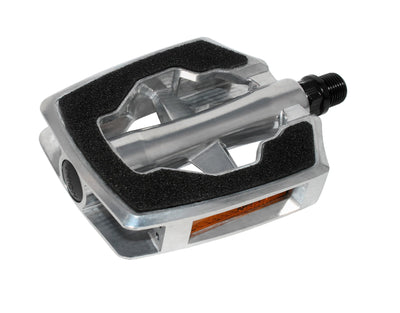 Pedal Cordo antideslizante bloque de arena aluminio plata