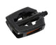 Pedale Cordo antiscivolo sandblock in alluminio nero opaco