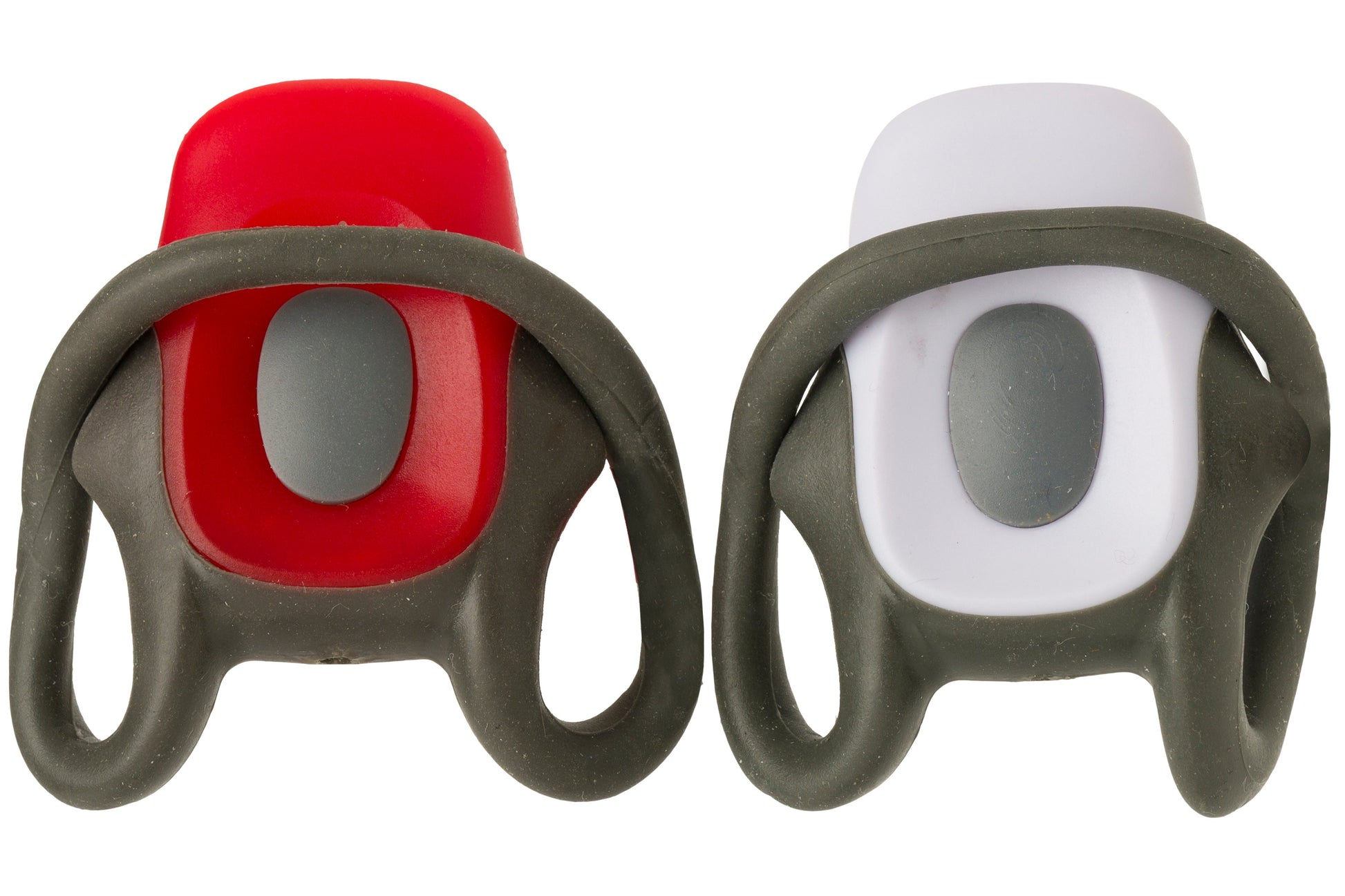 Cordo fietsverlichtingset mini-strap led batterij wit rood