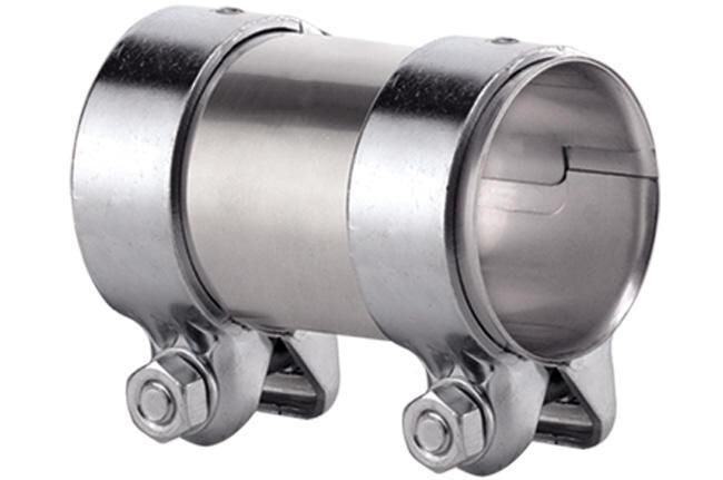 Conector de tubería de tecnología de emisión de HJS 55x90 mm HJS doble abrazadera