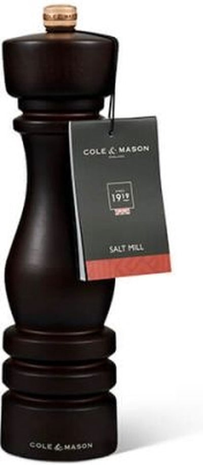 Cole mason - molinillo de sal de madera para chocolate london 22 cm