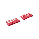 Kabelschoen vrouw geisol. rood 10x - afbeelding 1