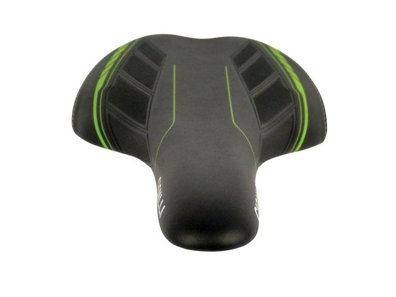 Microfi bici da corse a sella - verde nero