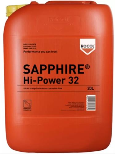 Aceite rocol zafiro hi-power 32 20ltr
