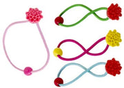 Access: haarelastiek funky flowers ( 5 s - afbeelding 1