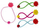 Accesso: capelli elastici funky flowers (5 s