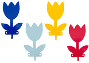 Jashaak metaal tulp ass (4 st) - afbeelding 1