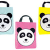 Borsa panda 25,5x30 cm 3 ass