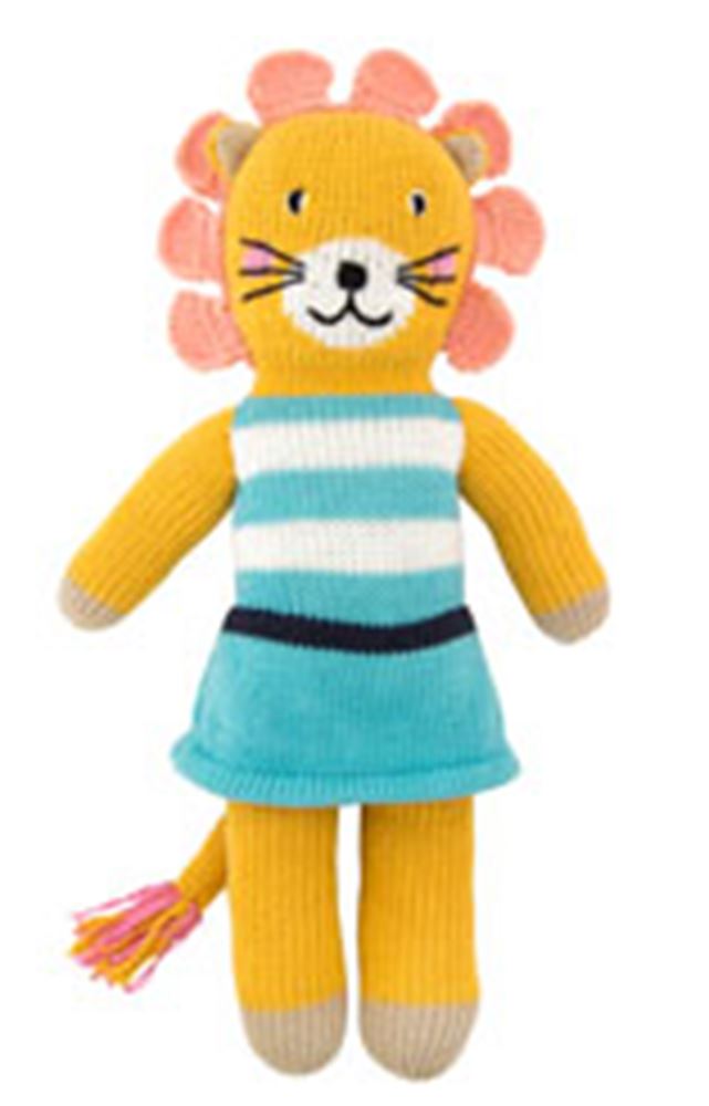 Peluche leona de punto laine 36 cm