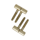 Mack 1019176 - 2 window hinges bichromated 13x48mm | 5 pieces