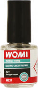 Womi electro pegamento w231 - 3 g de plata - pegamento conductor de reparación - curado rápido - conexión eléctrica confiable