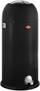 Wesco kickmaster maxi prullenbak | pedaalemmer | 40 liter | metaal - matzwart | vuilnisbak - made in germany