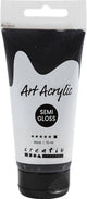 Creativ Company Pigment Art Acrylic Paint Mars Black, 75ml