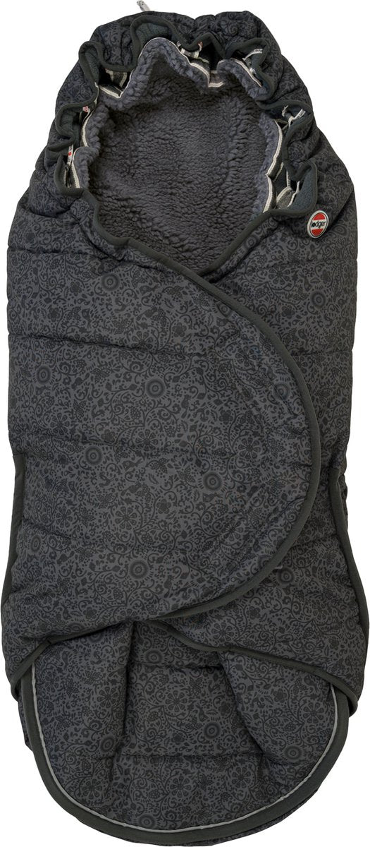 Lodger - footmuff for stroller - universal - water-repellent - gray