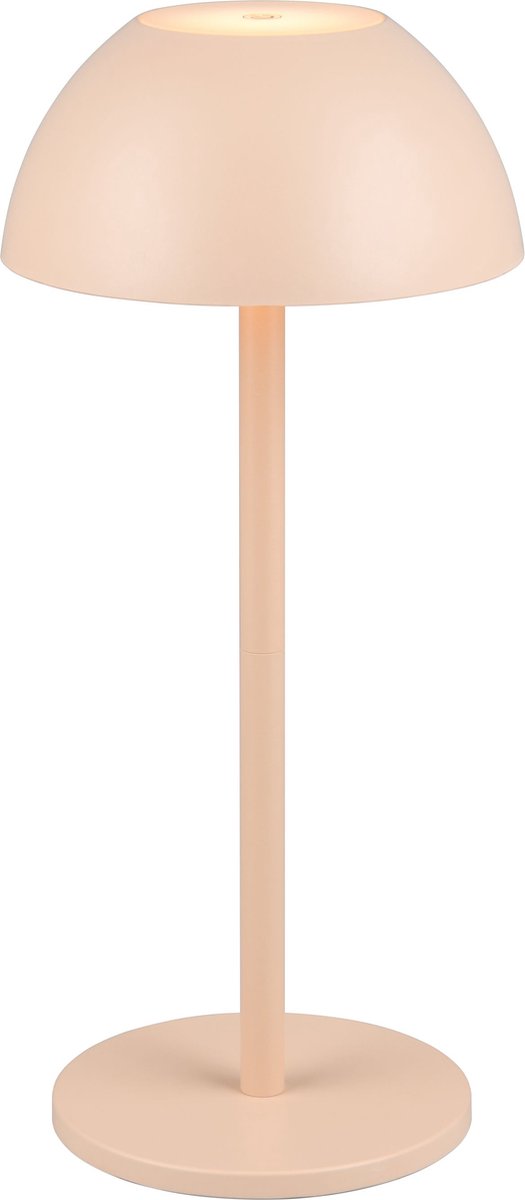 Rl vivi la tua realtà luminosa ricardo - lampada da tavolo - sabbia - incl. 1x SMD 1,7 W - touch a 4 step - connessione USB - illuminazione su e giù - alimentazione a batteria - illuminazione esterna - IP54