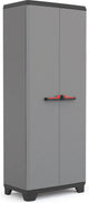 Keter stilo armadio alto - pratico - 3 ripiani - 39x68x173 cm - grigio scuro nero