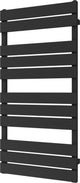 Plieger genua designradiator – handdoekradiator - 112 cm x 55 cm - 558 watt – graphite