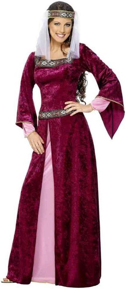 Disfraz de reina medieval Vegaoo para mujer - disfraz - talla grande
