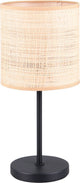 Rl vive tu luz realidad aimee - lámpara de mesa - negro mate - excl. 1x e27 4 w - interruptor de cable - casalum