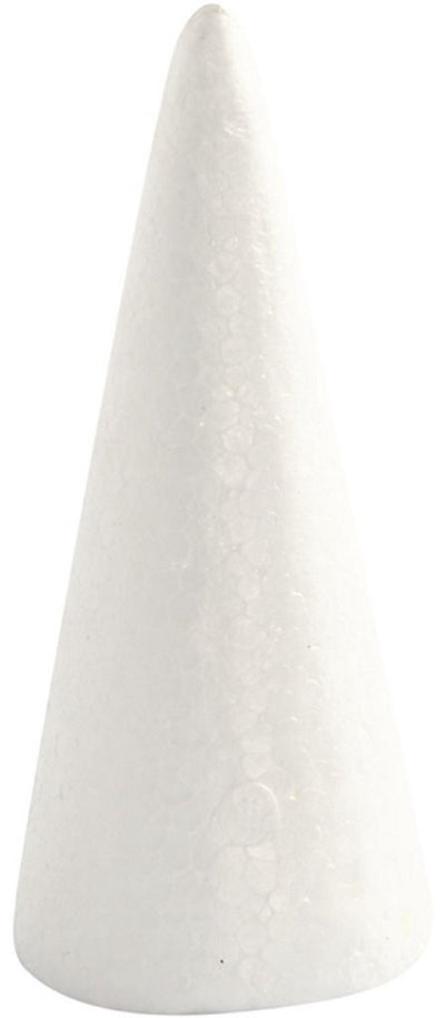 Conos de empresa Creativ, h: 14,5 cm, p 6 cm, blanco, 5 piezas 1 caja