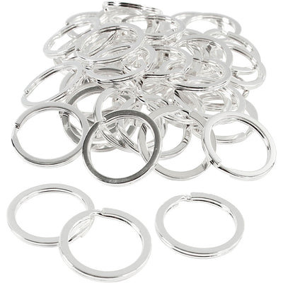 Creative Company Tast Ring, D 28 mm, Silverated, 50 pezzo 1 Box