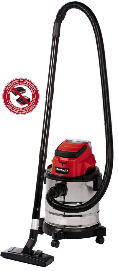 Aspirador en seco y húmedo Einhell tc-vc 18 20 li solo batería power x-change